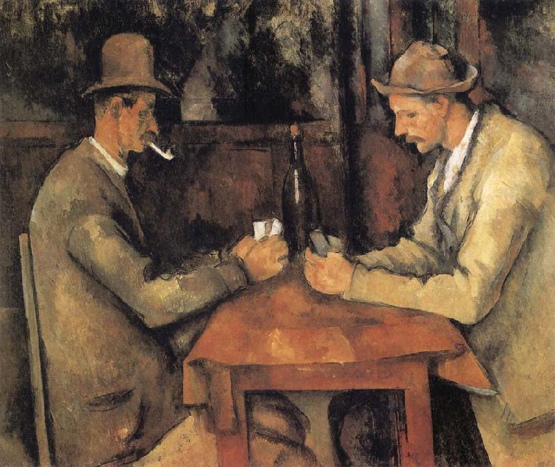 Paul Cezanne The Card-Players